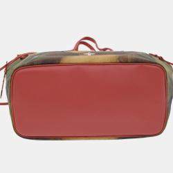 Louis Vuitton Pink Da Vinci Masters Collection Neverfull MM Tote Bag