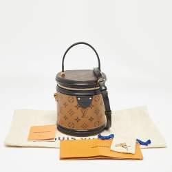 Pre Owned Louis Vuitton Monogram Reverse Canvas Cannes Bag