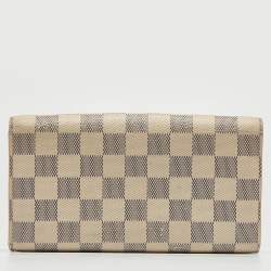 Louis Vuitton Damier Azur Canvas Sarah Wallet