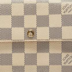 Louis Vuitton Damier Azur Canvas Sarah Wallet