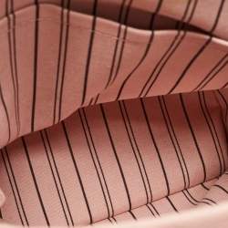 Pre Owned Louis Vuitton Rose Poudre Monogram Empreinte Leather Sorbonne Backpack