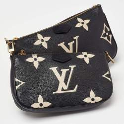Pre Owned Louis Vuitton Bicolor Monogram Empriente Leather Multi-Pochette Accessories Bag