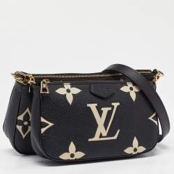 Pre Owned Louis Vuitton Bicolor Monogram Empriente Leather Multi-Pochette Accessories Bag