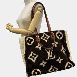 Louis Vuitton Shearling Large Onthego Tote Bag