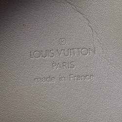 Pre Owned Louis Vuitton Beige Monogram Vernis Tompkins Square Bag