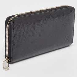 Louis Vuitton Black Epi Electric Leather Zippy Wallet