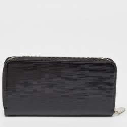 Louis Vuitton Black Epi Electric Leather Zippy Wallet
