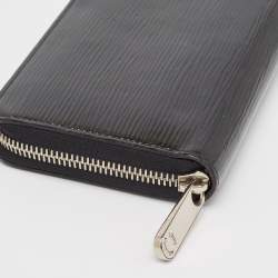 Louis Vuitton Black Epi Electric Leather Zippy Wallet