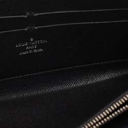 Louis Vuitton Black Epi Electric Leather Zippy Wallet