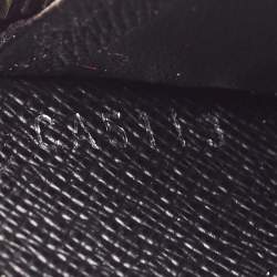 Louis Vuitton Black Epi Electric Leather Zippy Wallet