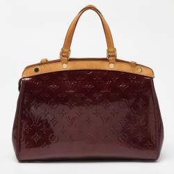 مملوكة مسبقًا Louis Vuitton Amarante Monogram Vernis Brea MM Bag