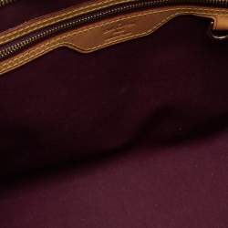 مملوكة مسبقًا Louis Vuitton Amarante Monogram Vernis Brea MM Bag