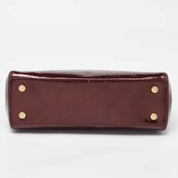 مملوكة مسبقًا Louis Vuitton Amarante Monogram Vernis Brea MM Bag