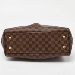 Pre Owned Louis Vuitton Damier Ebene Canvas Trevi PM Bag