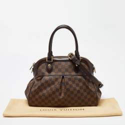 Pre Owned Louis Vuitton Damier Ebene Canvas Trevi PM Bag