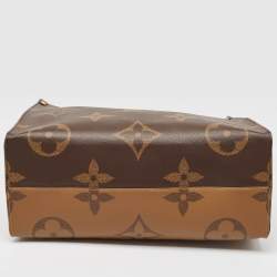 Pre Owned Louis Vuitton Monogram Reverse Giant Canvas OnTheGo GM Bag