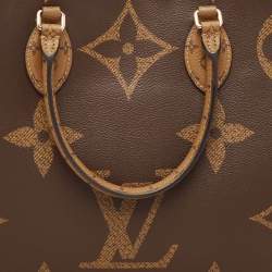 Pre Owned Louis Vuitton Monogram Reverse Giant Canvas OnTheGo GM Bag