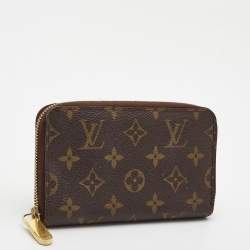 Louis Vuitton Monogram Canvas Zippy Compact Wallet