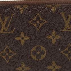 Louis Vuitton Monogram Canvas Zippy Compact Wallet