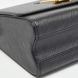 Pre Owned Louis Vuitton Black Epi Leather Wild at Heart Twist MM Bag