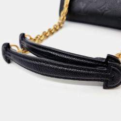 Pre Owned Louis Vuitton Black Monogram Empriente Leather Vavin BB Shoulder Bag