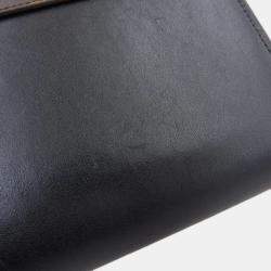 Louis Vuitton Black Veau Satin Monogram MM Twist Shoulder Bag 