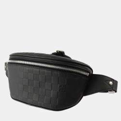 Louis Vuitton Black Damier Infini Leather Campus Bumbag 