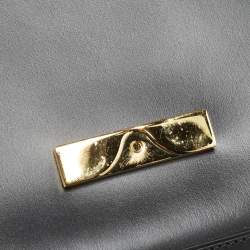 Louis Vuitton Black Leather Dauphine MM Bag