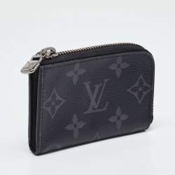 Louis Vuitton Monogram Eclipse Canvas Coin Purse