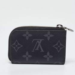 Louis Vuitton Monogram Eclipse Canvas Coin Purse