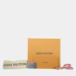 Louis Vuitton Pink Madagascan Raffia Twist PM Bag