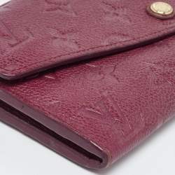Louis Vuitton Aurore Monogram Empreinte Leather Curieuse Wallet