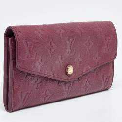 Louis Vuitton Aurore Monogram Empreinte Leather Curieuse Wallet