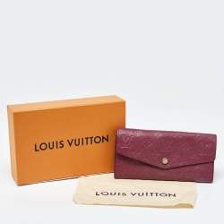 Louis Vuitton Aurore Monogram Empreinte Leather Curieuse Wallet