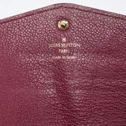 Louis Vuitton Aurore Monogram Empreinte Leather Curieuse Wallet