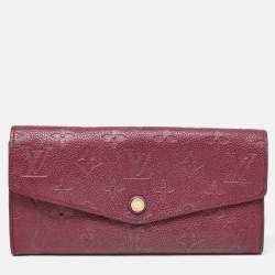 Louis Vuitton Aurore Monogram Empreinte Leather Curieuse Wallet