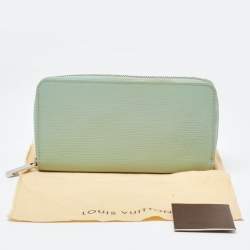 Louis Vuitton Amande Electric Epi Leather Zippy Wallet