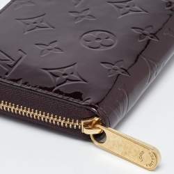 Louis Vuitton Amarante Monogram Vernis Zippy Wallet