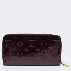 Louis Vuitton Amarante Monogram Vernis Zippy Wallet