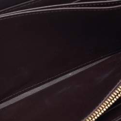 Louis Vuitton Amarante Monogram Vernis Zippy Wallet