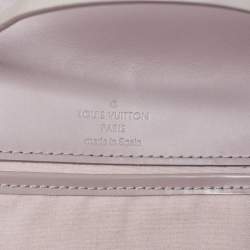 Pre Owned Louis Vuitton Lilac Epi Leather Honfleur Clutch Bag