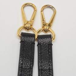 مملوكة مسبقًا حقيبة لوي فيتون مونتين جلد إمبرينت أسود مونوغرامي