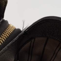 مملوكة مسبقًا حقيبة لوي فيتون مونتين جلد إمبرينت أسود مونوغرامي