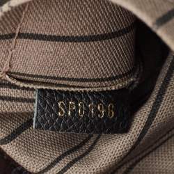 مملوكة مسبقًا حقيبة لوي فيتون مونتين جلد إمبرينت أسود مونوغرامي