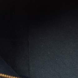 Pre Owned Louis Vuitton Green Monogram Vernis Bellevue PM Bag