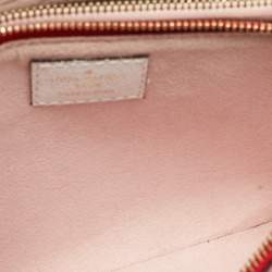 Pre Owned Louis Vuitton Multicolor Monogram Canvas Double Zip Pochette