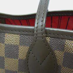Louis Vuitton Brown Canvas MM Neverfull Tote Bag