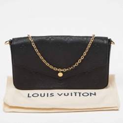 Pre Owned حقيبة صغيرة لوي فيتون فيليس جلد إيمبرتين مونوغرامي أحمر داكن