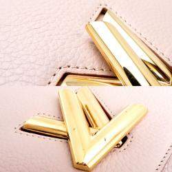 Louis Vuitton Pink Leather MM Twist One Handle MM Bag