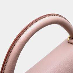 Louis Vuitton Pink Leather MM Twist One Handle MM Bag